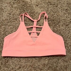 Pink zyia sports bra